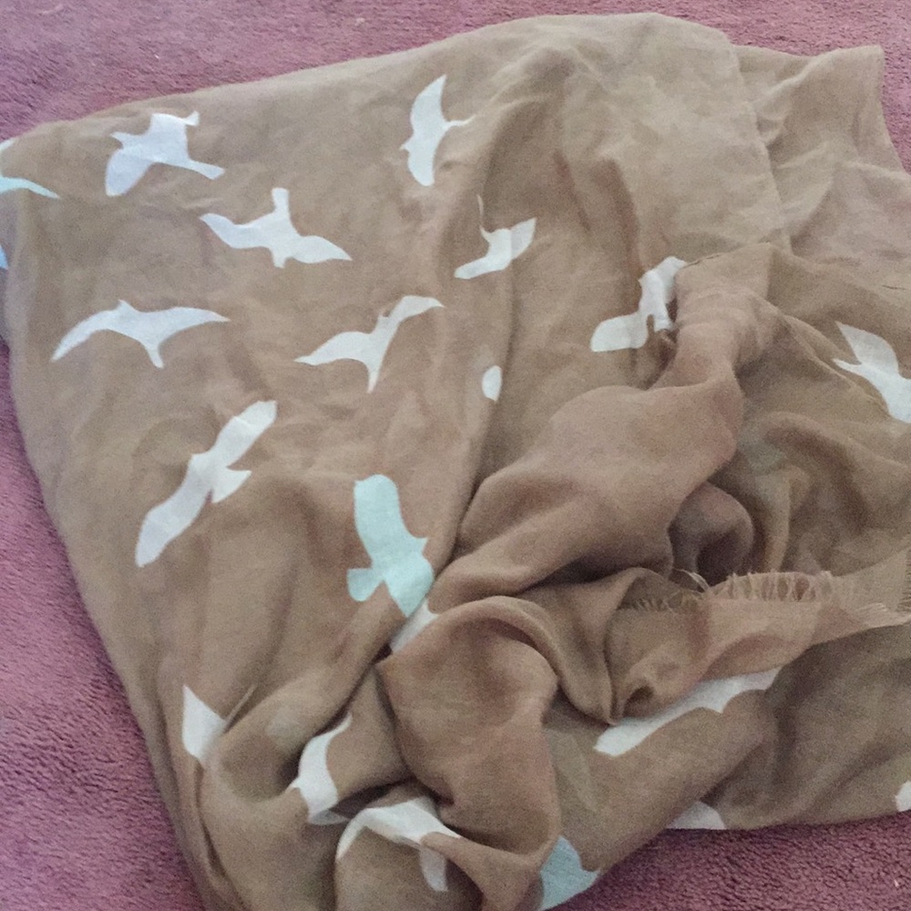 Tan Lightweight Scarf